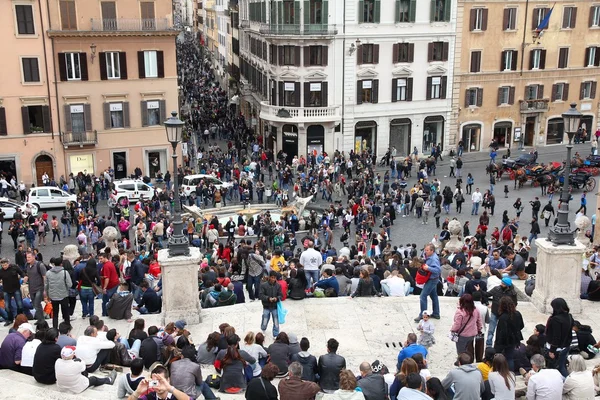 Spanish Square, Rome — Stock Photo, Image