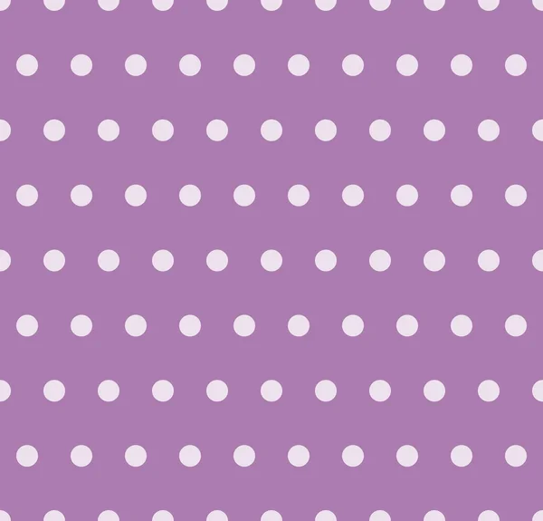 Paarse polka dots - vectorillustratie — Stockvector