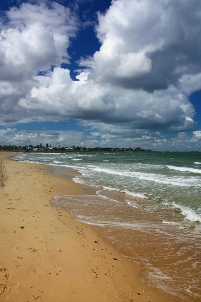 St Kilda beach — Stock fotografie