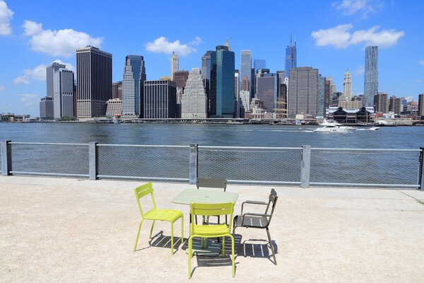 Манхэттен из Бруклина
