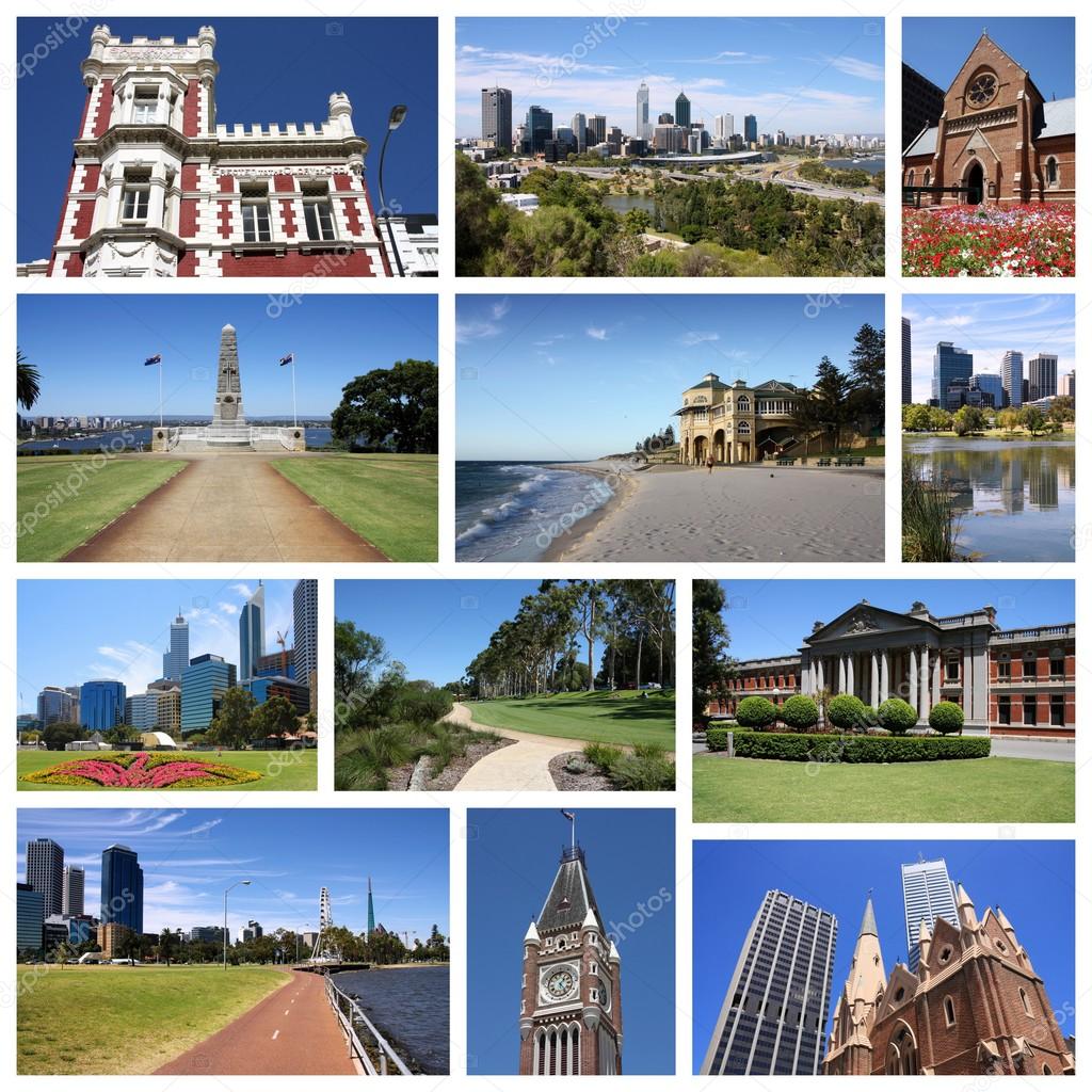 Perth collage photos
