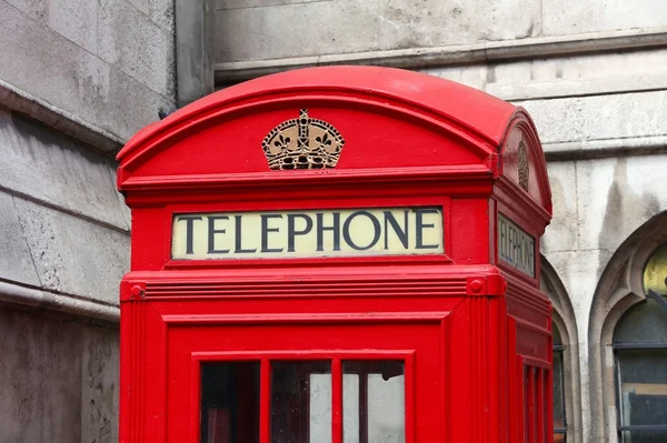 Telefon London, Velká Británie — Stock fotografie