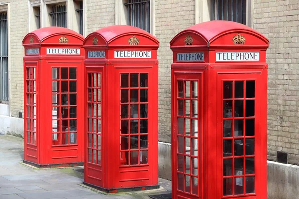 London telephone, Reino Unido — Fotografia de Stock