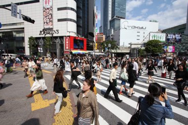 Tokyo Shibuya geçiş