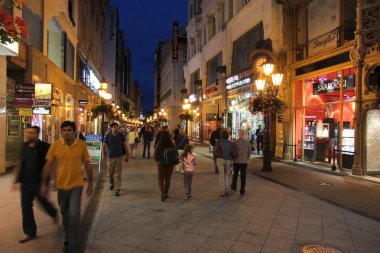 Vaci caddesini Budapeşte