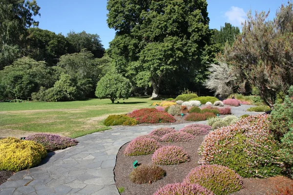 Christchurch ogrody botaniczne — Zdjęcie stockowe