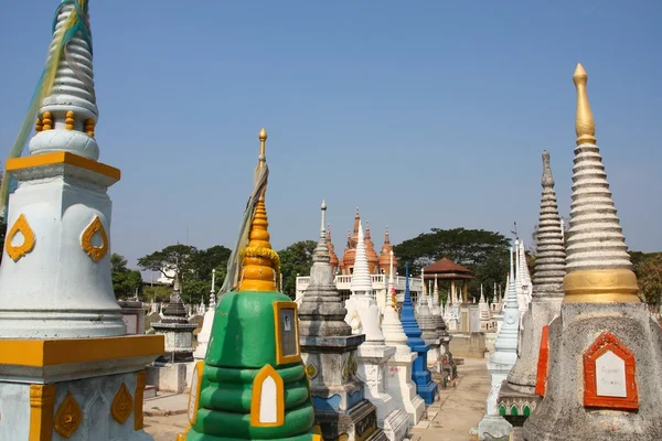 Kyrkogården i Thailand — Stockfoto