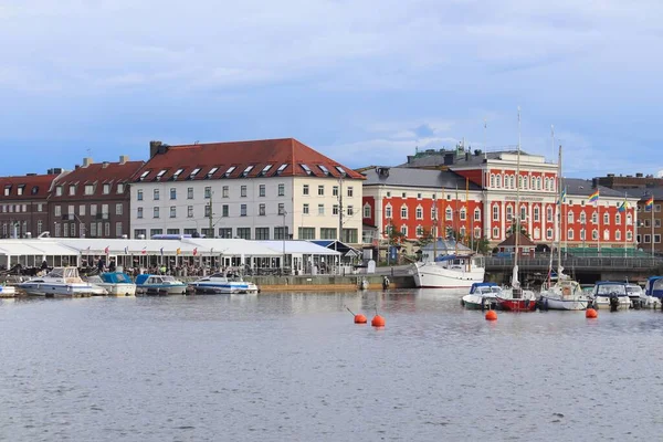 Jonkopping スウェーデン 8月25 2018 スウェーデンのJonkopping町のレイクフロントビュー 人口は134 785人で 小都市の中で最も人口の多い自治体である — ストック写真