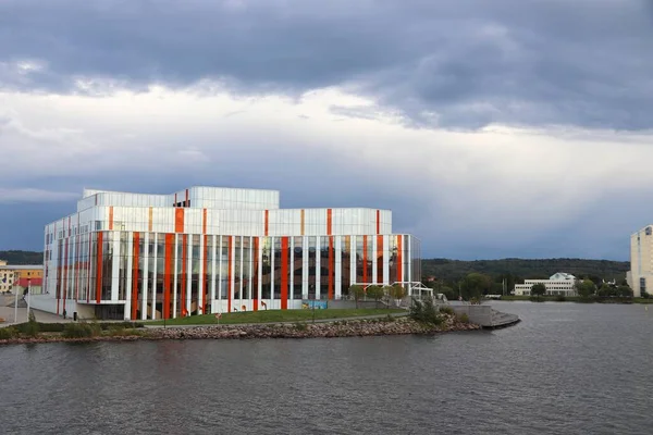 Jonkoping Švédsko Srpna 2018 Kulturní Dům Spira Kulturhuset Spira Švédském — Stock fotografie