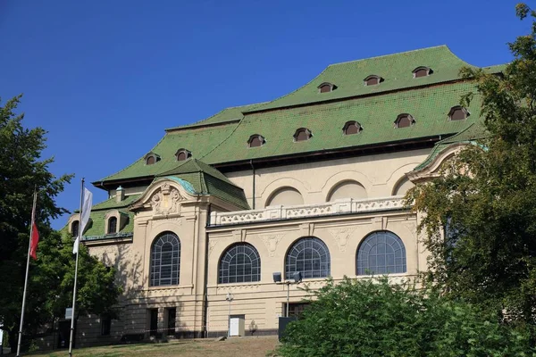 Moenchengladbach Stad Duitsland Kaiser Friedrich Halle Art Nouveau Stijl Concertzaal — Stockfoto