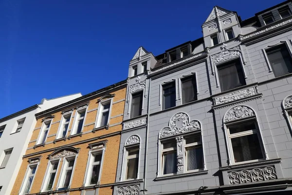 Oberhausen City Germany Street View Residential Architecture — Stock Photo, Image