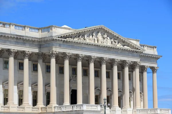 National Capitol Washingtonu Americká Památka Hlavní Město Spojených Států Senát — Stock fotografie