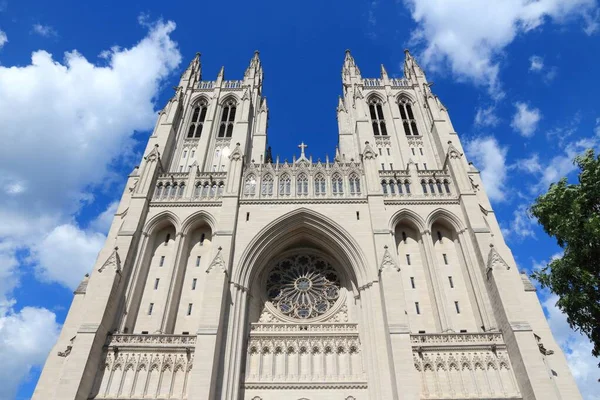 Narodowa Katedra Waszyngtonu Landmark Washington Stany Zjednoczone — Zdjęcie stockowe