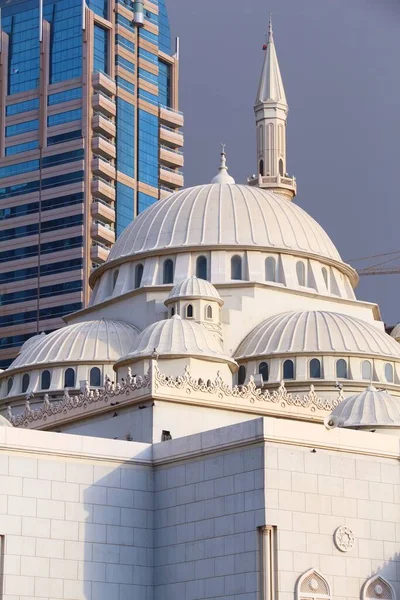 Sharjah city landmark, United Arab Emirates (UAE). Al Noor Mosque