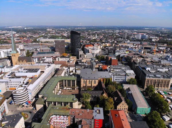 Dortmund Şehri Almanya Dortmund Kentsel Hava Görüntüsü — Stok fotoğraf