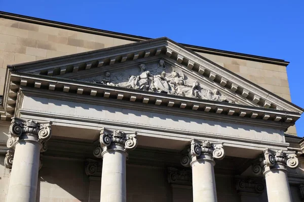 Wuppertal Stad Tyskland Haus Der Jugend Ungdomens Hus Kulturplats Barmendistriktet — Stockfoto