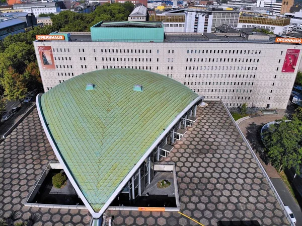 Dortmund Německo Září 2020 Budova Opery Dortmund Opernhaus Dortmund Největší — Stock fotografie