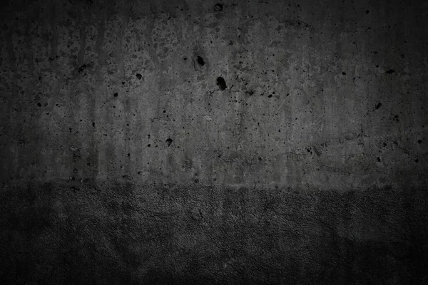 Grunge Fundo Preto Concreto Textura Parede Concreto Escuro — Fotografia de Stock