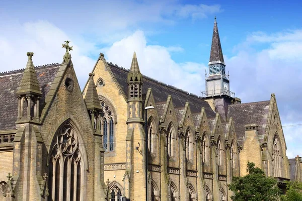 Leeds University Building Storbritannien Leeds Handelshögskola — Stockfoto