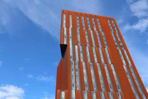 Leeds Velká Británie Června 2016 Mrakodrap Broadcasting Tower University Leedsu — Stock fotografie