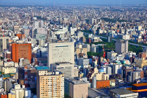 Nagoya Japón Abril 2012 Vista Aérea Ciudad Moderna Nagoya Japón — Foto de Stock