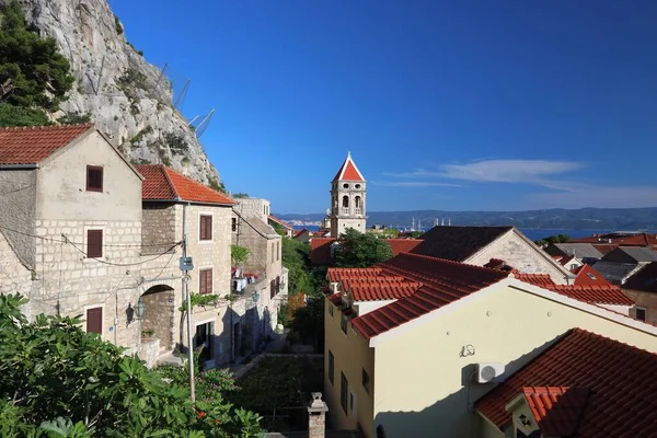 Omis Old Town Croatia Landmark Architecture Skyline — Stock Photo, Image