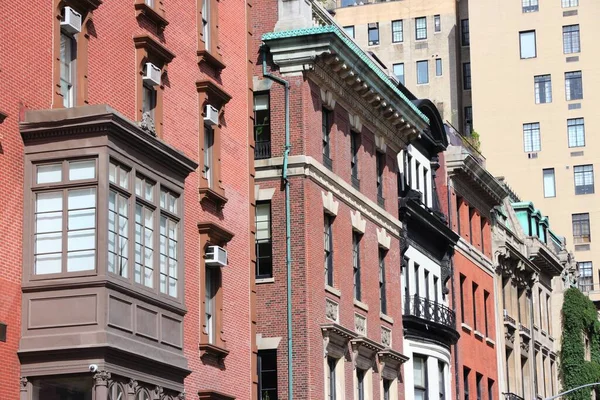 Нью Йорк Ист Улица Типичный Вид Upper East Side — стоковое фото