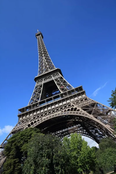 Paris França Torre Eiffel Marcos Mundiais — Fotografia de Stock