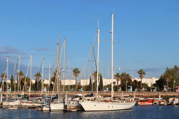 Lagos Portogallo Maggio 2018 Marina Lagos Portogallo Città Una Destinazione — Foto Stock