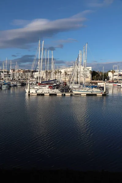 Algarve Portugal Mai 2018 Yachthafen Von Lagos Portugal Die Stadt — Stockfoto