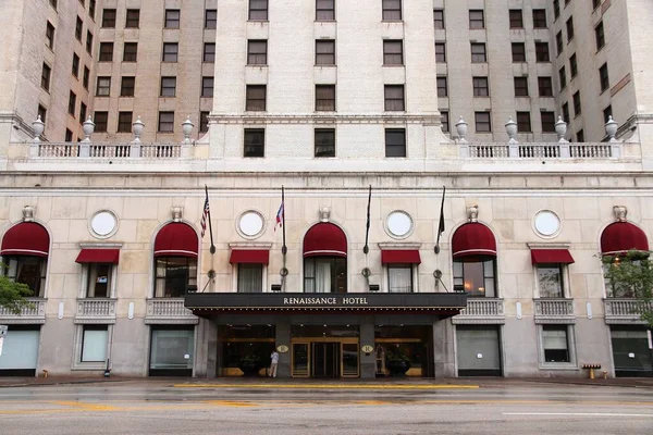 Cleveland Usa Června 2013 Renaissance Cleveland Hotel Součást Skupiny Marriott — Stock fotografie