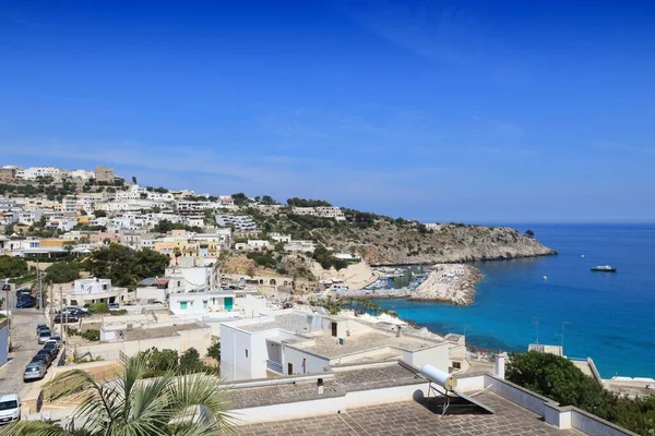 Castro Regionu Apulia Puglia Itálii Středomořské Město Stylu — Stock fotografie