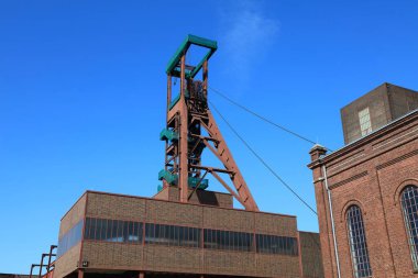 Essen, Almanya. Ruhr bölgesinin sanayi mirası. Zollverein, UNESCO Dünya Mirası Bölgesi.