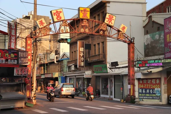 Lukang Taiwan Dezembro 2018 Pessoas Visitam Lukang Township Taiwan Lukang — Fotografia de Stock