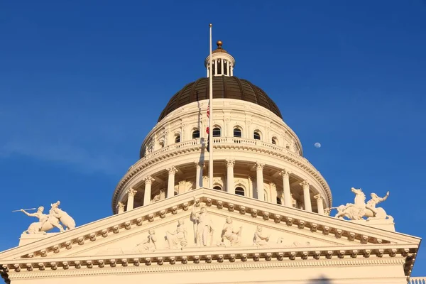 Edificio Del Capitolio Estatal California Sacramento Estados Unidos — Foto de Stock