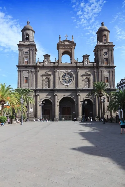 Las Palmas España Noviembre 2015 Gente Visita Casco Antiguo Las —  Fotos de Stock