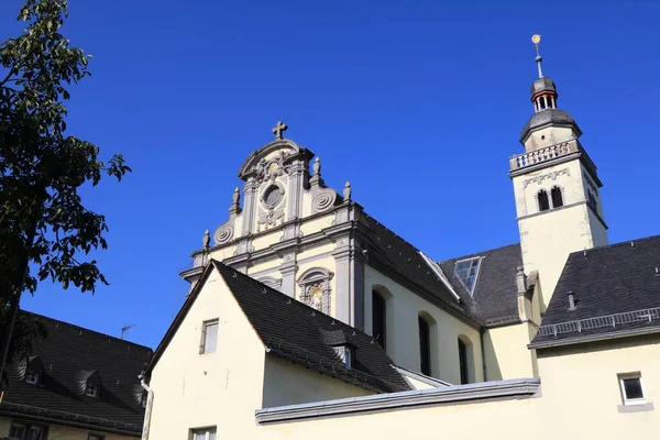 Das Wahrzeichen Der Stadt Köln Karmeliterkloster Deutschland Maria Vom Frieden — Stockfoto