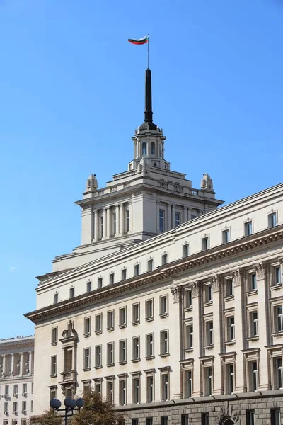 Parlament Bulharska Budova Sofii Hlavním Městě — Stock fotografie