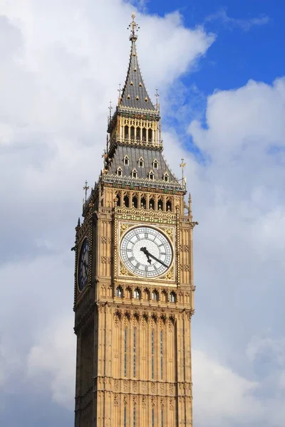 Big Ben Londen Elizabeth Toren Bezienswaardigheid Van Londen Verenigd Koninkrijk — Stockfoto