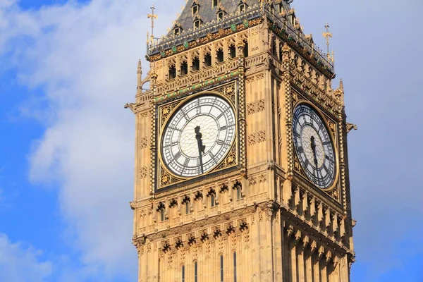 Big Ben Londres Torre Elizabeth Marco Londres Reino Unido — Fotografia de Stock