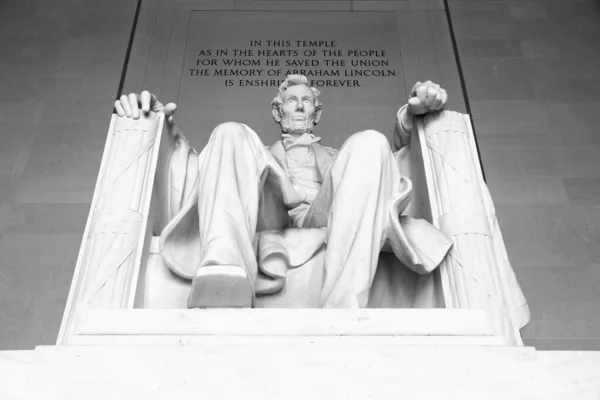Вашингтон Сполучені Штати Америки Меморіал Авраама Лінкольна — стокове фото
