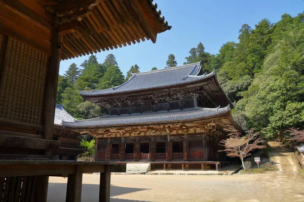 Świątynia Mount Shosha Himeji Japonia Engyoiji Buddyzmu Mahajany — Zdjęcie stockowe