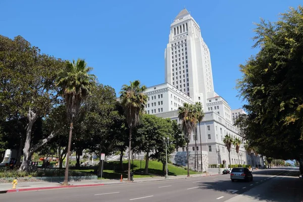 Palazzo Del Municipio Los Angeles California Centro Civico Quartiere Los — Foto Stock