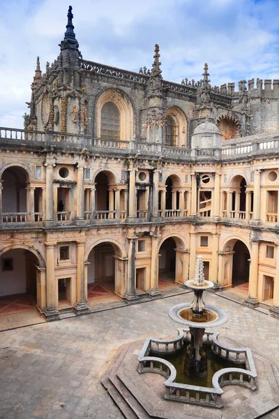 Tomar Kloster Tomar Convent Christ Tempelriddarkloster Portugal Unescos Världsarvslista — Stockfoto