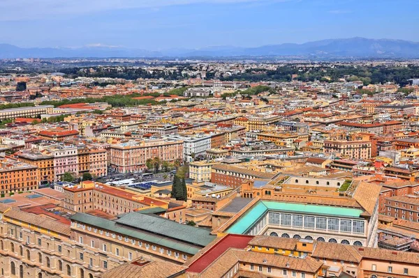 ローマの街並み Rione Prati航空ビュー イタリア ローマのプラティ地区 — ストック写真
