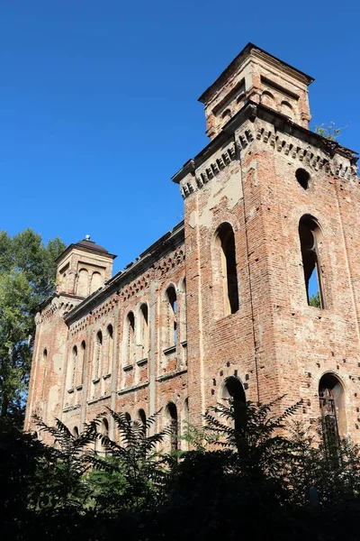Bulgaristan Vidin Sinagogu Terk Edilmiş Dini Bina Avrupa Simgeleri — Stok fotoğraf