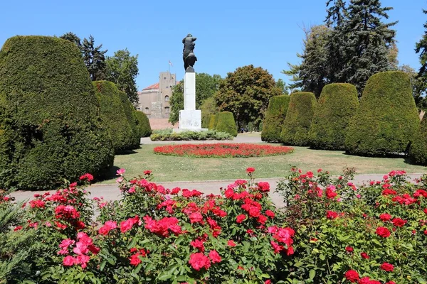 Belgrad Serbien August 2012 Park Der Nähe Der Festung Kalemegdan — Stockfoto