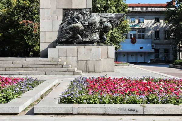 Vidin Bulharsko Srpna 2012 Památník Padlým Vojákům Vidinu Bulharsko Připomíná — Stock fotografie