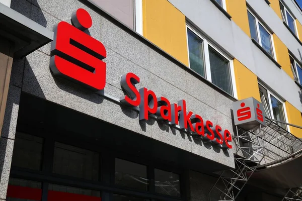 Bochum Germania Settembre 2020 Filiale Della Sparkasse Dortmund Germania Parte — Foto Stock