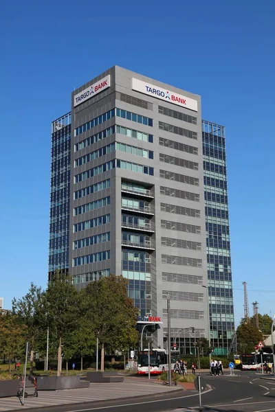 Duisburg Německo Září 2020 Kancelářská Budova Targobank Německém Duisburgu Německá — Stock fotografie